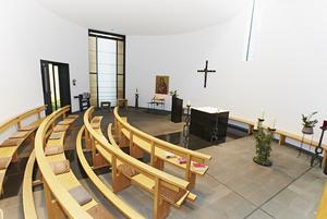 Kommen Sie für ein Gebet in die Kapelle im Maria-Josef-Hospital Greven.