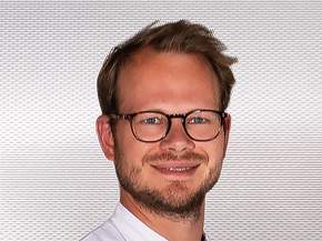 Dr. med. Niklas Paulus, Funktionsoberarzt in der Chirurgie im Maria-Josef-Hospital in Greven, Fotograf: Michael Johann Dedeke, Münster