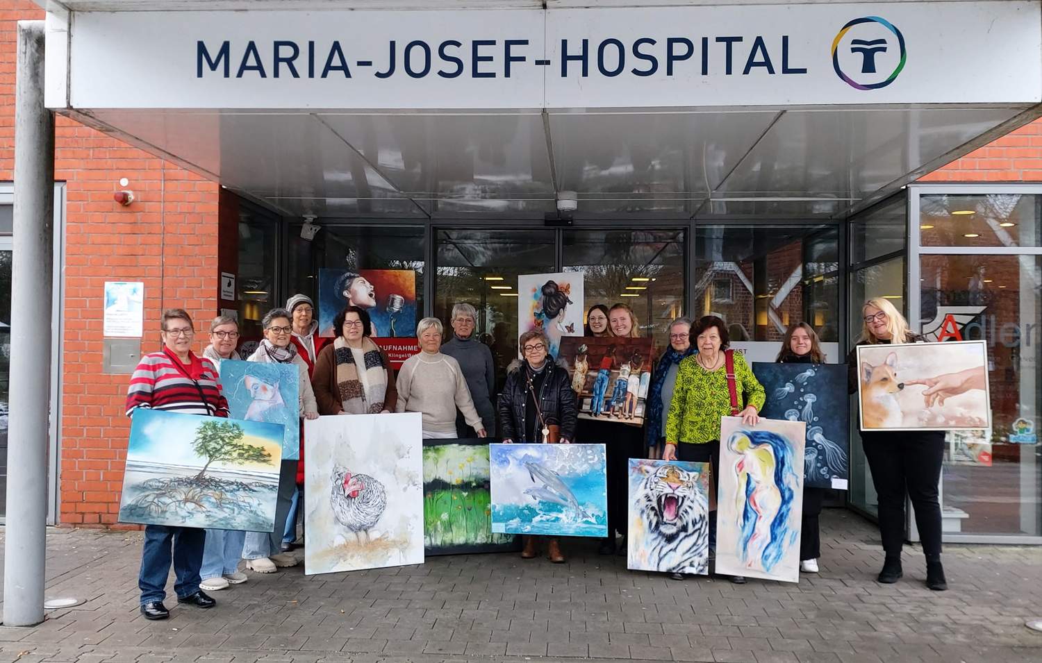 Kunstausstellung Malschule Wulf