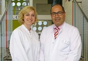 Chefarzt Dr. Ferdosi und Oberärztin Ella Meimann in der Gynäkologie im Maria-Josef-Hospital Greven Chefarzt Dr. Ferdosi und Oberärztin Ella Meimann in der Gynäkologie im Maria-Josef-Hospital Greven