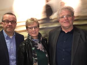 Geschäftsführer Burkhard Nolte mit Maria Klein-Schmeink und Dr. Michael Kösters-Kraft Geschäftsführer Burkhard Nolte mit Maria Klein-Schmeink und Dr. Michael Kösters-Kraft