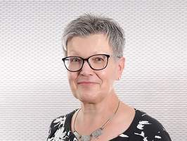 Hildegard Ortmeier, Sekretariat Brustzentrum im Maria-Josef-Hospital Greven, Foto: Michael Dedeke, Münster