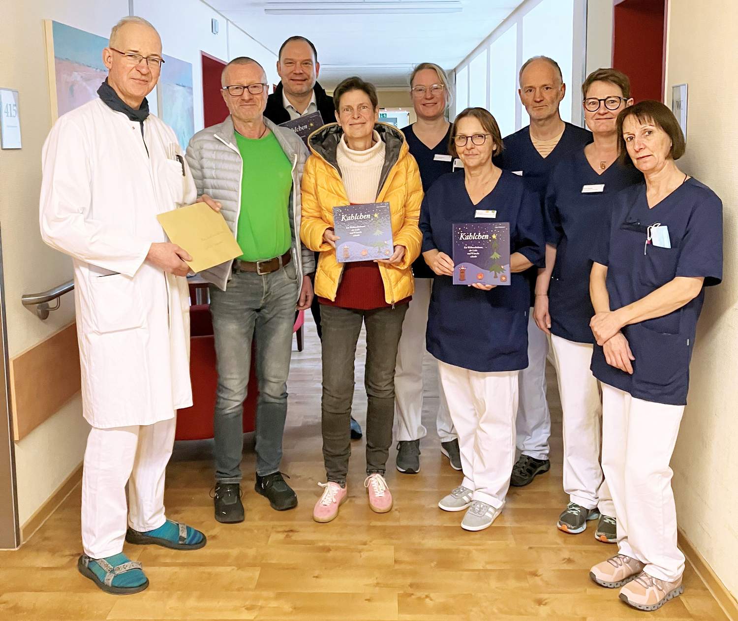 Spende von Familie Schipmann an das Maria-Josef-Hospital Greven