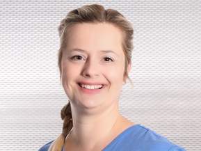 Jennifer Mensing, Breast Care Nurse im Maria-Josef-Hospital Greven, Foto: Michael Dedeke, Münster