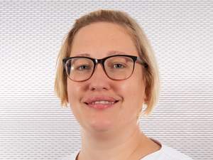 Simone König, Stationsleitung B1 im Maria-Josef-Hospital in Greven, Foto: Michael Johann Dedeke, Münster