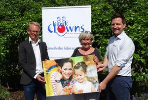Ausstellung der Klinikclowns im Kreis Steinfurt im Maria-Josef-Hospital in Greven