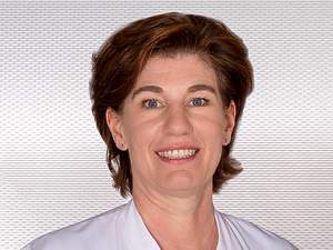 Dr. med. Dorothee Rensing, Assistenzärztin für Frauenheilkunde und Geburtshilfe im Maria-Josef-Hospital Greven, Fotograf: Michael Johann Dedeke, Münster