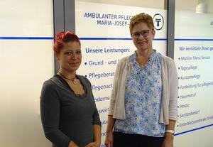 Das Leitungsteam des Ambulanten Pflegedienstes am Maria-Josef-Hospital in Greven
