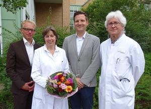 Kathrin Engels ist neue Chefärztin der Klinik für Allgemein- und Viszeralchirurgie im Maria-Josef-Hospital Greven