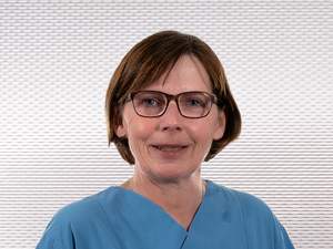 Annette Fraune, Pflegeleitung ZFD im Maria-Josef-Hospital in Greven, Foto: Michael Dedeke, Münster
